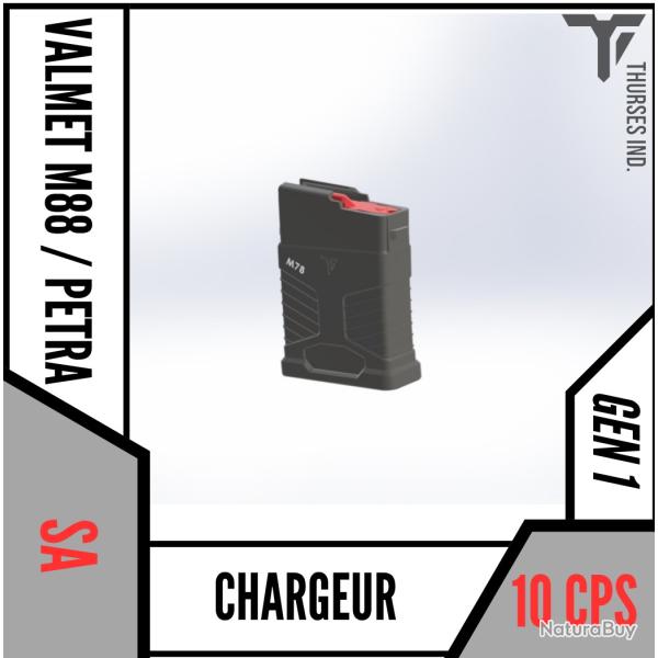 chargeur valmet m88 / petra / m83 /m78 10 cps Cat.C Thurses Industries