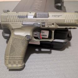 Canik METE SFT Creation green 9mm Parfait &eacute;tat / - 200 cartouches tir&eacute;es