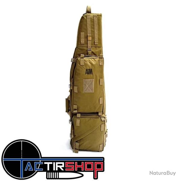 Drag Bag Aim FS-42 Tan pour carabine crosse pliante Tan