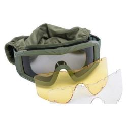 Masque "Desert Storm" w/ 3 Verres (S&T) OD Transparent / Jaune / Fum&eacute;