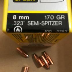 Ogives SPEER 8mm