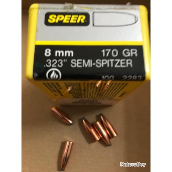 Ogives SPEER 8mm
