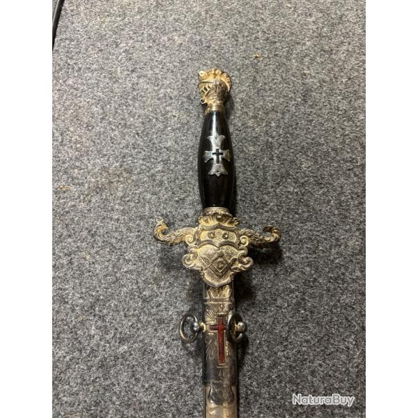 Night Templer Sword Freimaurer