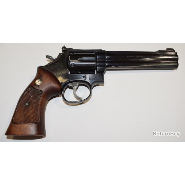 revolver Smith & Wesson mod 586, , cal 357 magnum, canon 6 pouces