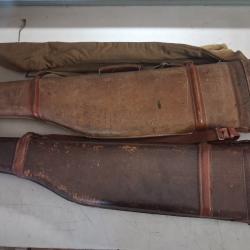 Lot de deux &eacute;tuis jambon