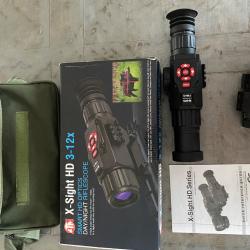 Lunette tir ATN vision jour et nocturne x-sight HD 3-12x