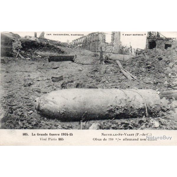 Carte postale de la Premi�re Guerre mondiale, Neuville-St-Vaast -N�8435