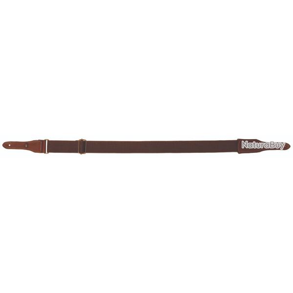 BRETELLE CUIR GRAS COBRA, SANGLE COTON - COUNTRY SELLERIE