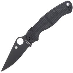 Couteau pliant Spyderco Para Military 2 Salt Magnacut Black G10 C81GMCBKP2
