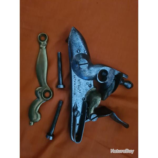 Platine silex an9 de fusil de la garde imp�riale manufacture imp�riale de Versailles