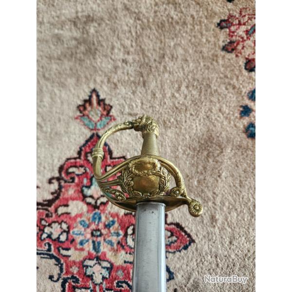 Sabre d'officier sup espagnol 1872 - t�te de lion - Premi�re R�publique f�d�rale espagnole