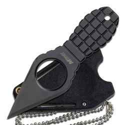 Couteau de cou MTech Knives Grenade Neck Knife Black