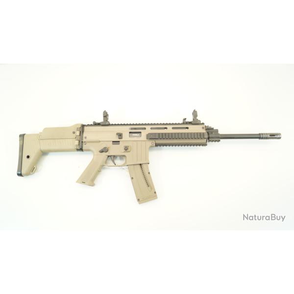 carabine issc type scar beige 22lr semi-auto pour ench�re 1� sans prix de r�serve