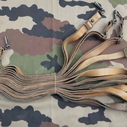 Lot de 10 sangles cuir MAT 49 (2 lots disponibles)