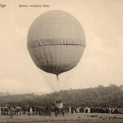 Carte Postale Ancienne - Ballon Militaire Libre, Arm&eacute;e Belge -N&deg;8439