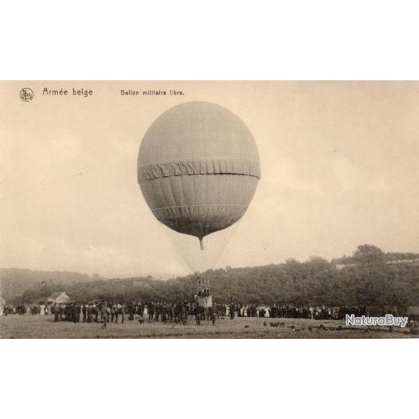 Carte Postale Ancienne - Ballon Militaire Libre, Arm�e Belge -N�8439