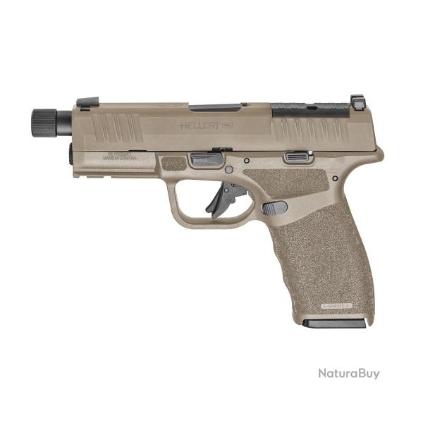 Pistolet SPRINGFIELD ARMORY hellcat pro osp cal.9mm fde canon 4.4"