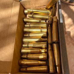 348 Winchester lot de 20 &eacute;tuis neufs