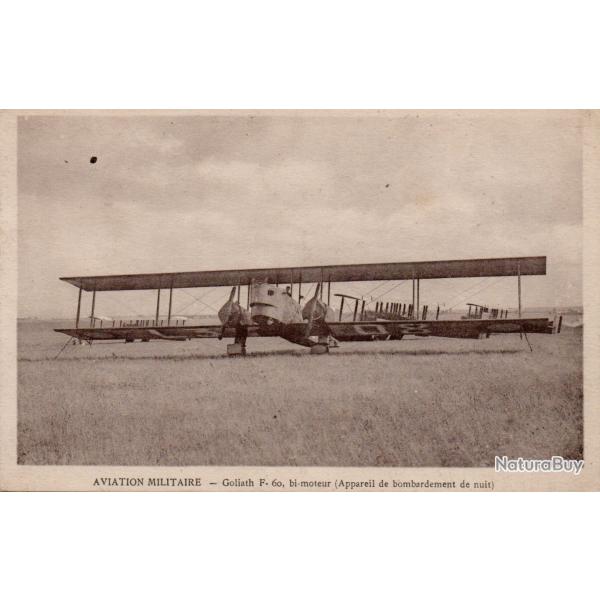 Carte Postale Aviation Militaire Goliath F.60 Bi-moteur -N�8441