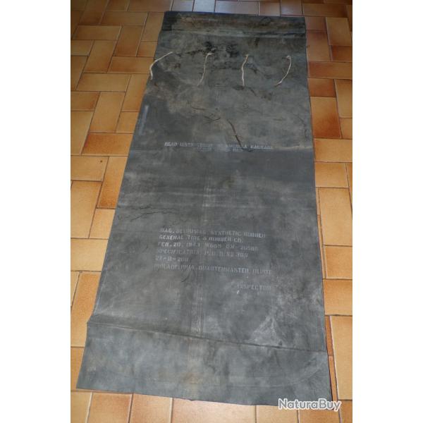 ARMEE AMERICAINE U.S : SAC ETANCHE BAG DELOUSING POUR LA DECONTAMINATION DES VETEMENTS , 20 FEVRIER