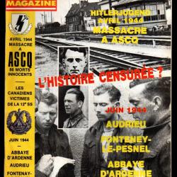 39-45 Magazine 68 massacre ascq, abbaye d'ardenne , audrieu , crimes de guerre 12e