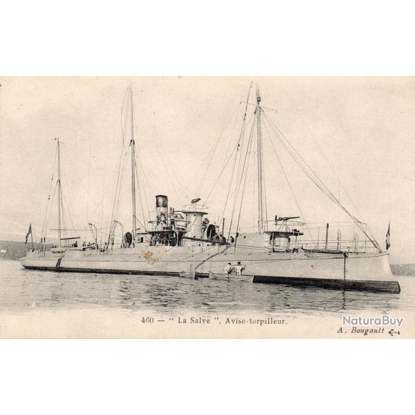 Carte Postale Navire Militaire "La Salve" Aviso-Torpilleur -N�8445