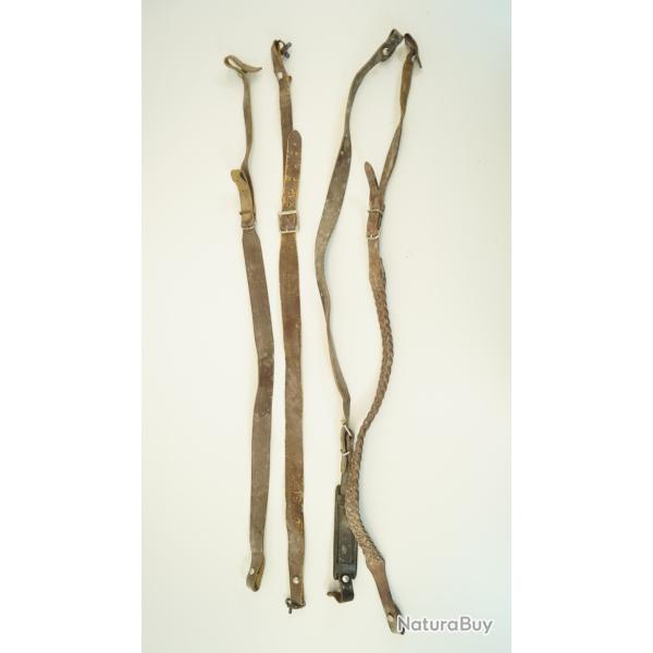 lot bretelles pour carabine occasion