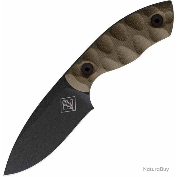 Couteau Ranger Knives Model 3 Lame Acier 1095 Manche Micarta OD Green �tui Kydex USA RN9471OD
