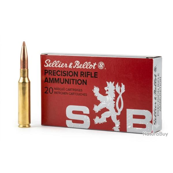 MUNITIONS SELLIER & BELLOT CALIBRE 6.5 CREEDMOOR HPBT 142gr - 9.2g x20