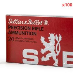 MUNITIONS SELLIER & BELLOT CALIBRE 6.5 CREEDMOOR HPBT 142gr - 9.2g x100 