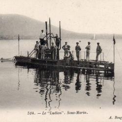 Carte Postale Ancienne - Sous-Marin "Le Ludion" -N&deg;8451