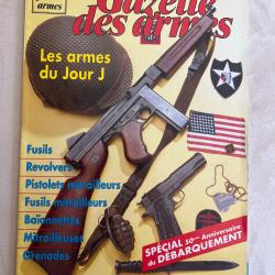 Lot de 6 revues armes