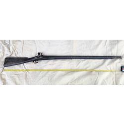Fusil &agrave; silex XIXe 'Empire Britannique pour l'arm&eacute;e des Indes. Toutes garnitures en acier