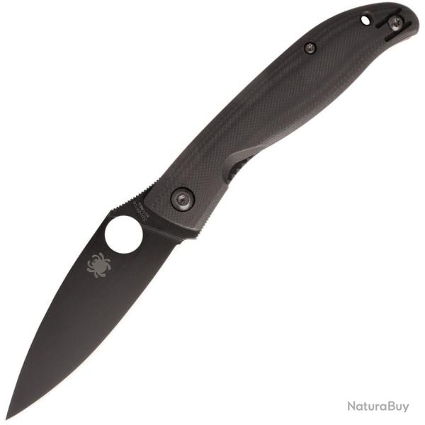 Couteau pliant - Spyderco Mantra 4 Black G10 C274GBBKP
