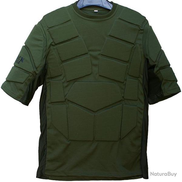 Paintball Chest Protection Black Eagle Corporation Green S/M