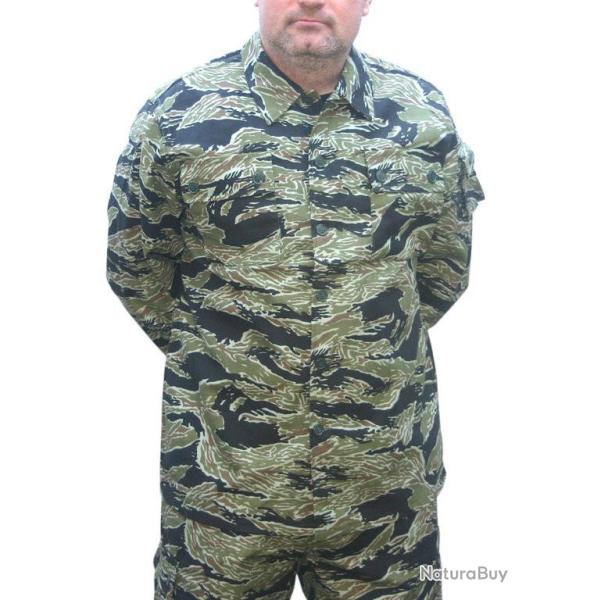 Veste camouflage Tiger Stripe Taille XL [Black Eagle]