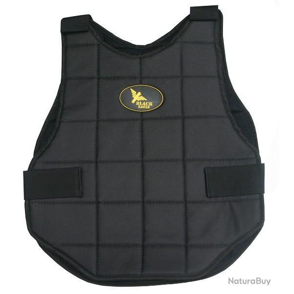 Plastron Black Eagle noir S/M/L