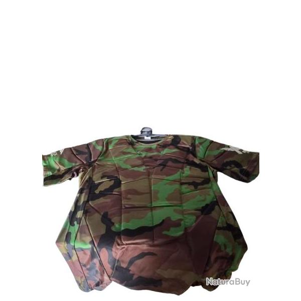 Chest Protector Black Eagle Kryptec Camo Green Forest