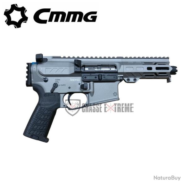 Pistolet CMMG Banshee Mk4 4.5" Cal 22 Lr Titanium