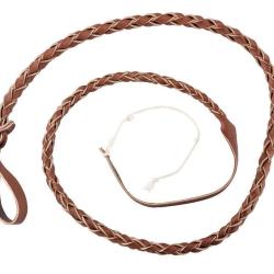 FLOTTE EN CUIR TRESSE STANDARD POUR FOUET - COUNTRY