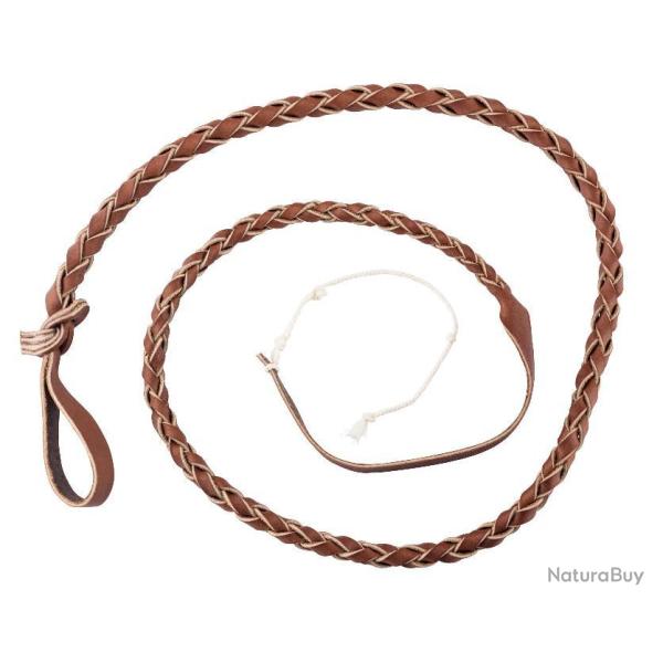 FLOTTE EN CUIR TRESSE STANDARD POUR FOUET - COUNTRY