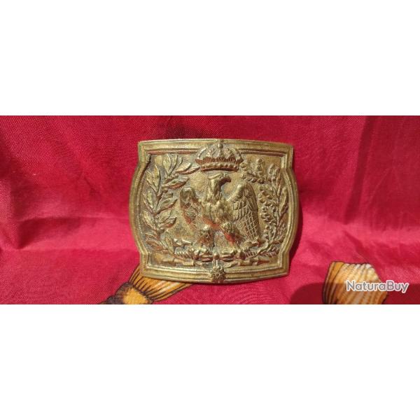 Plaque ceinturon officier garde imp�riale 1804