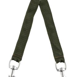 ACCOUPLE NYLON VERT POUR DEUX CHIENS