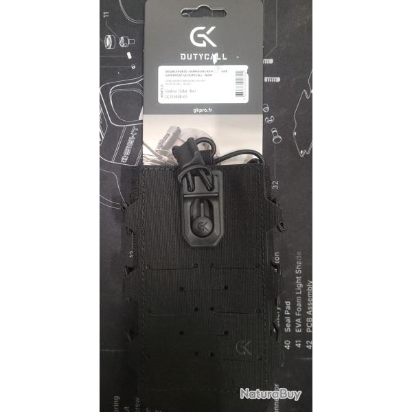 Double Porte-Chargeur 5.56 Superpos� GK DUTYCALL- BLACK