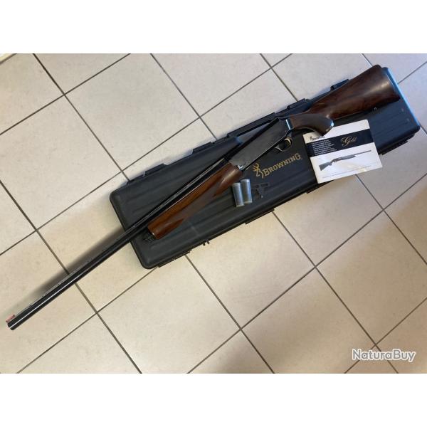 Vends fusil semi-automatique BROWNING cal.12mag mod. GOLD HUNTER