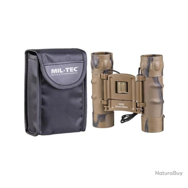 Jumelles 10x25 Gen 2 Mil-Tec Sable