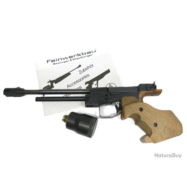 Pistolet de comp�tition FEINWERKBAU C25 droitier au CO2 cal. 4.5mm cat�gorie D