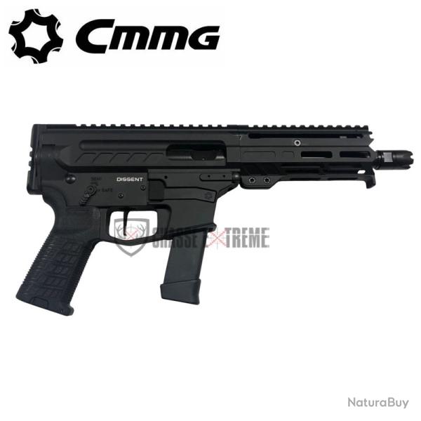Pistolet CMMG Dissent MkGs 6.5" Cal 9x19mm Armor Black