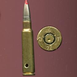 7.5 x 55 Suisse Tra&ccedil;ante pointe rouge - neutralis&eacute;e