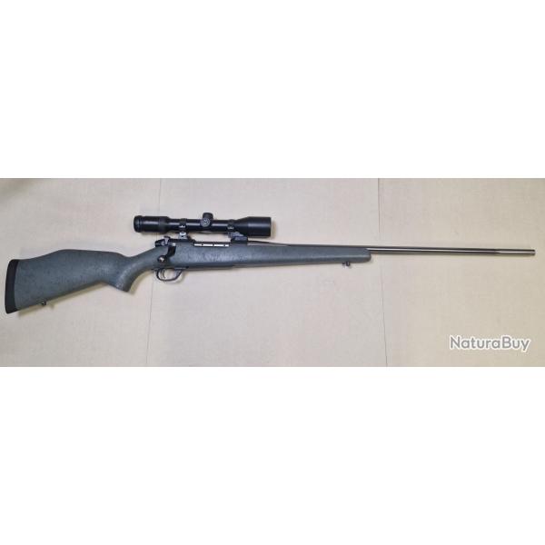 Carabine Weatherby Mark V Calibre 270 weatherby mag avec Lunette Zeiss VICTORY 1,5-6x42 Bon Etat
